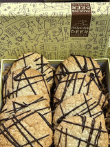 Toasted Chocolate Coconut Cookies - Bag of Chocolate Drizzle Coconut Macaroon - Dancing Deer Baking Company