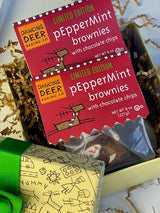 Peppermint Brownie Gift Box - Dancing Deer Baking Company