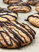 Toasted Chocolate Coconut Cookies - Dancing Deer Baking Company