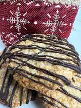Toasted Chocolate Coconut Cookies - Dancing Deer Baking Company