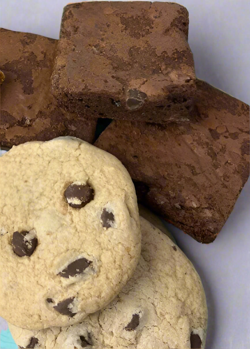 Gluten-Free Chocolate Bliss Gift Box 4 Brownie and 7 Cookies