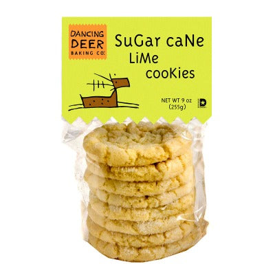 Sugar Cane Lime Cookie (Case) - Dancing Deer Baking Company