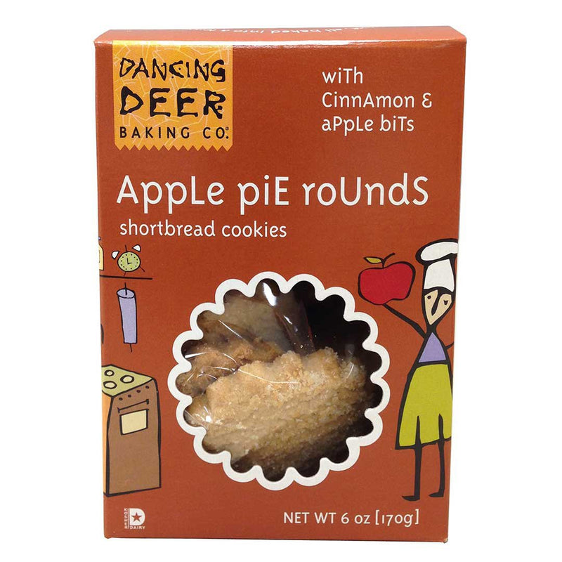 Apple Pie Shortbread Cookies 5 ounce - Dancing Deer Baking Company