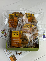 Single-Serve Oatmeal Raisin Gift Box (4 pack) - Dancing Deer Baking Company