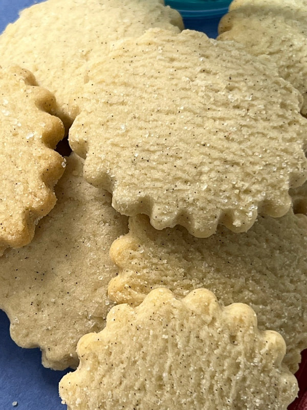 Vanilla Bean Shortbread Cookie - Dancing Deer Baking Company