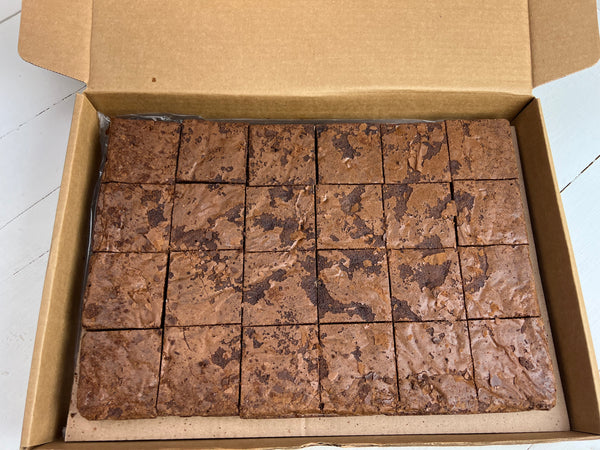 Chocolate Chunk Brownie Half Sheets - Dancing Deer Baking Company