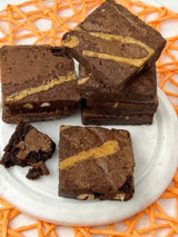 Peanut Butter Brownie (Case) - Dancing Deer Baking Company