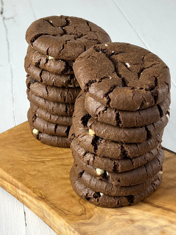 Triple Chocolate Chip Cookie (Case) - Dancing Deer Baking Company