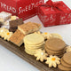 Abundantly Sweet - Cookie and Brownie Gift Sampler Basket (10 Daisy Shortbread Cookies, 4 Chocolate Chunk Brownies, 4 Sweet Lemon Squares, 8 Sugar Key Lime Cookies, 4 Caramel Sea Salt Blondies, 7 Molasses Clove Cookies)
