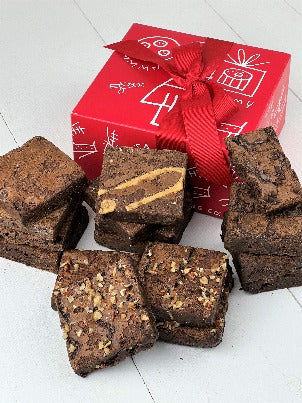 Happy Birthday Classic Brownie Sampler - Dancing Deer Baking Company