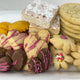 Oh Happy Day Sweets Valentine V-Day Spring inspired Cookie and Brownie Gift Box (37 Cookies, 4 Brownies)
