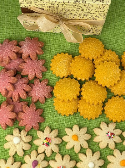 Spring Shortbread Gift Box - Dancing Deer Baking Company