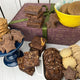 Allegro Gift Tower - The Crowd Pleaser Cookie and Brownie Gift Box (50 Cookies, 16 Brownies)