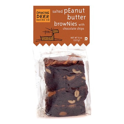 Peanut Butter Brownie (Case) - Dancing Deer Baking Company