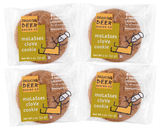 Single-Serve Molasses Clove Cookies (4 Wrapped Cookies) - Dancing Deer Baking Company