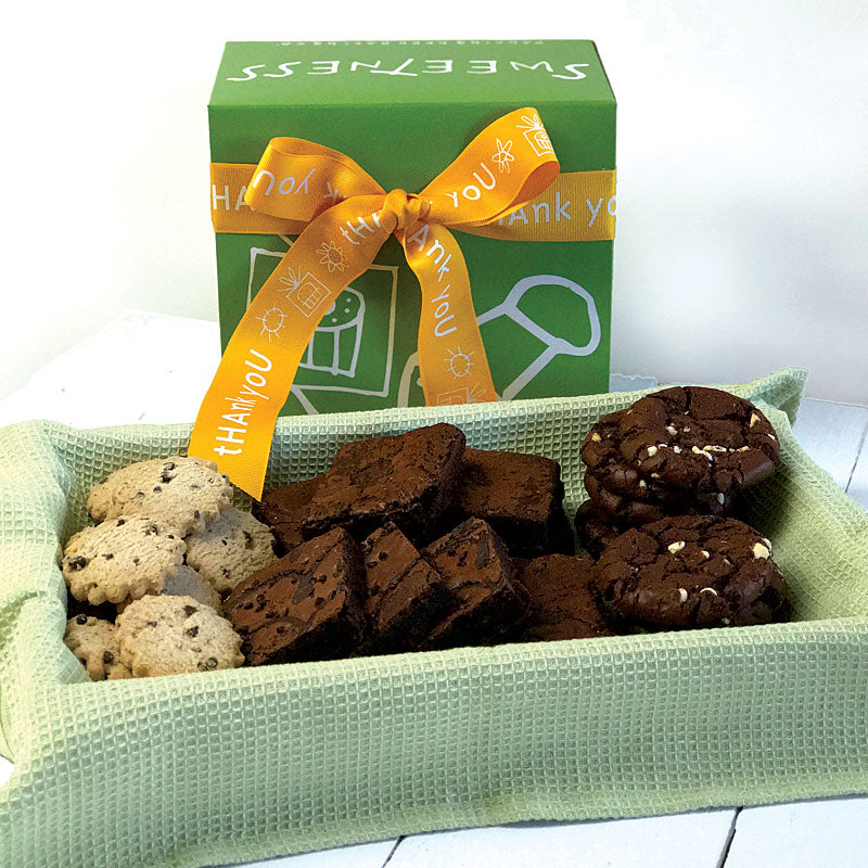 Thank You Chocolate Bliss Gift Box - Dancing Deer Baking Company