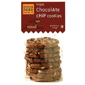 Triple Chocolate Chip Cookie (Case) - Dancing Deer Baking Company