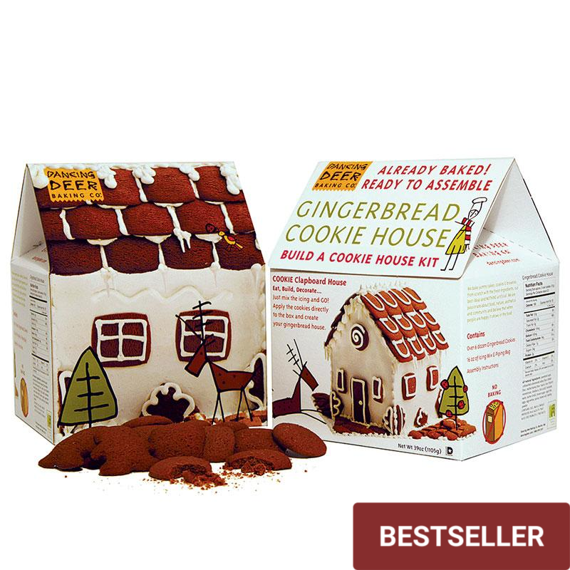 Gingerbread Cookie House - Dancing Deer Baking Company