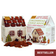 Gingerbread Cookie House - Holiday House Kit Ready to Decorate Pre-made Cookies